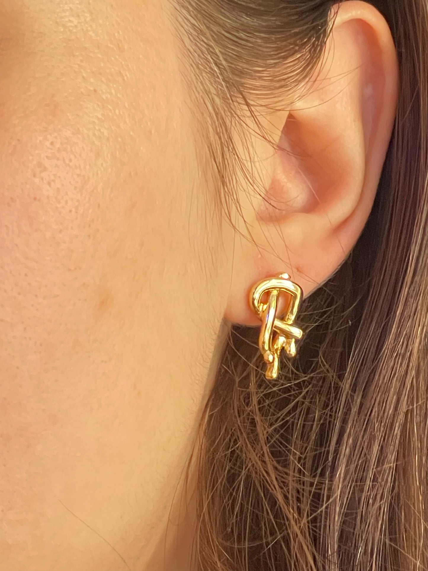 Twisted Heart Earrings image 2