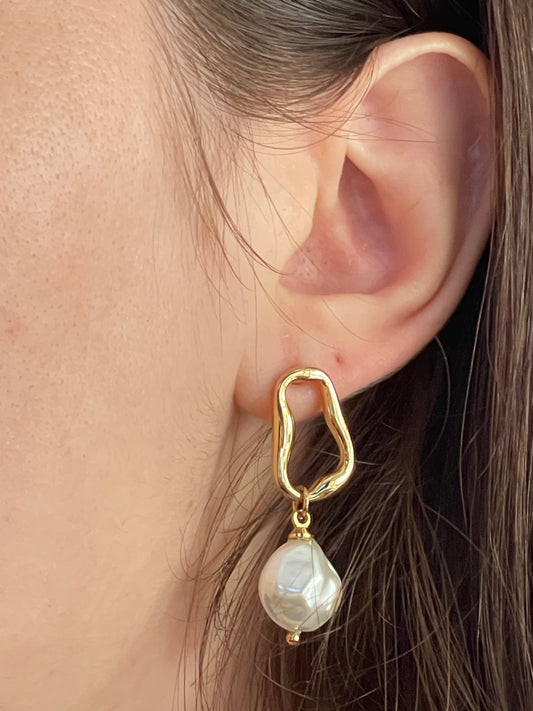 Vintage Hoop Earrings image 1