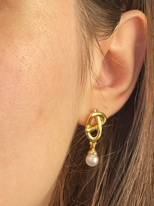 Twisted Heart Earrings image 1