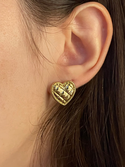 Heart Crostata Earrings image 1